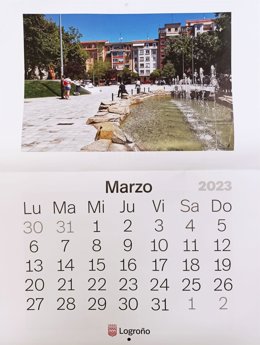 El Ayuntamiento pone a disposición de la ciudadanía un calendario de 2023 con imágenes de Logroño