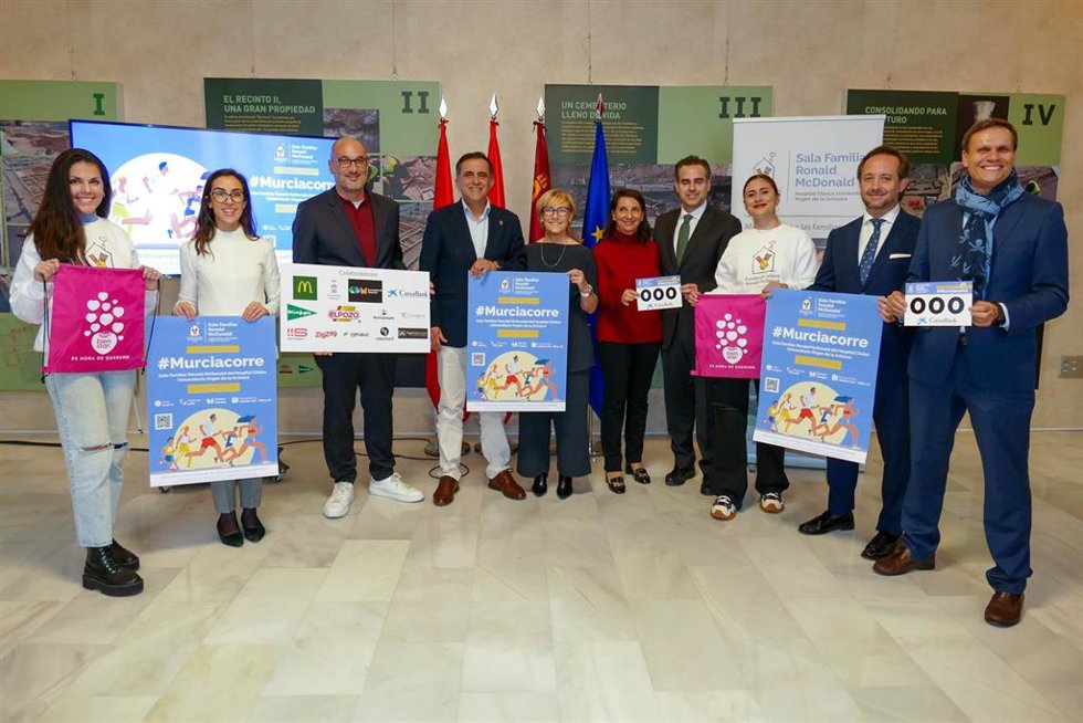 Presentación de la carrera solidaria