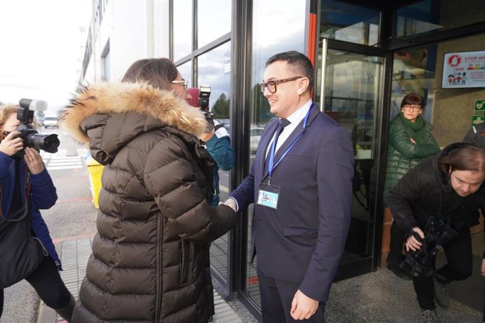Visita de la consejera María González Corral a la empresa LM Wind Power.