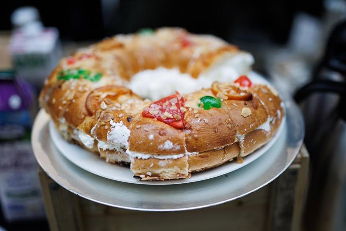 Un roscón de Reyes 