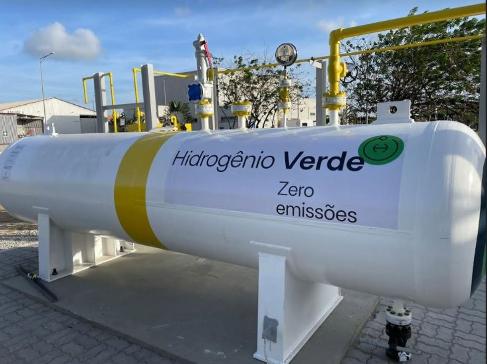 Unidad de hidrógeno verde de EDP en Brasil.