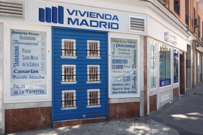 Archivo - Una oficina d'Habitatge Madrid