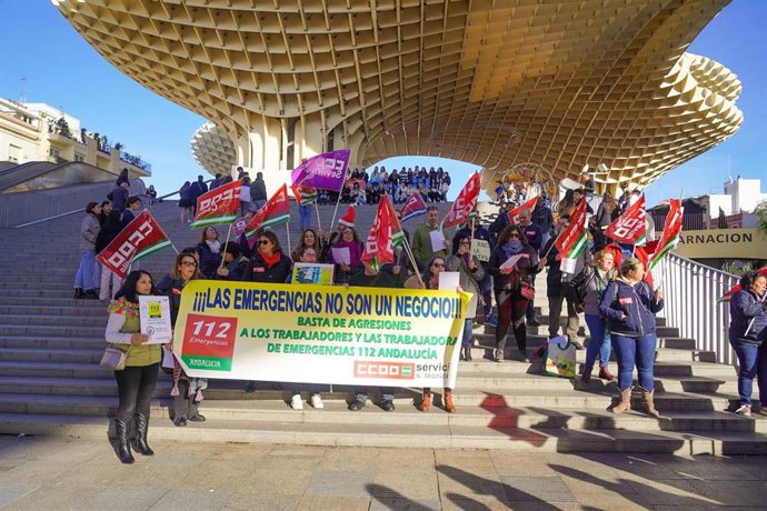 CCOO convoca huelga de la plantilla del 112 el día 26 y el 2 de enero ante la "negativa" a reconocer festivos de Navidad