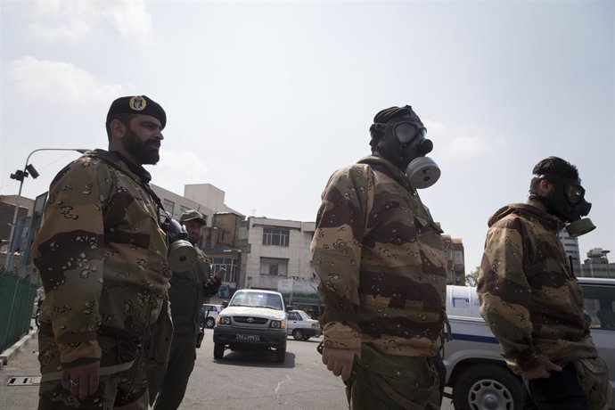 Archivo - Fuerzas de seguridad iraníes