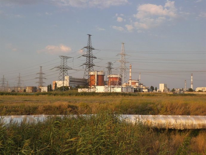 Archivo - Central nuclear de Yuzhnoukrainsk, al sur de Ucrania