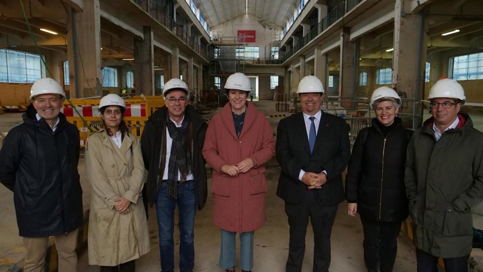 La portavoz nacional del BNG, Ana Pontón, visita la Ciudad de las TIC