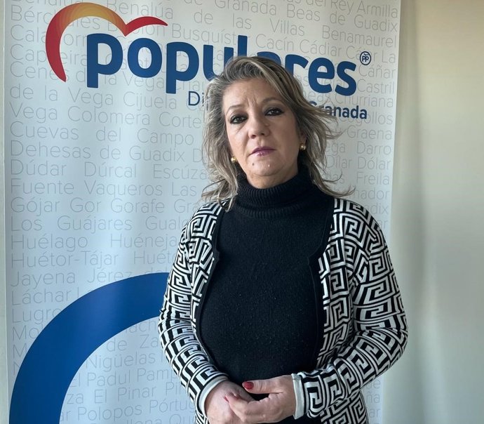 La portavoz del PP en la Diputación de Granada, Carmen Lidia Reyes.