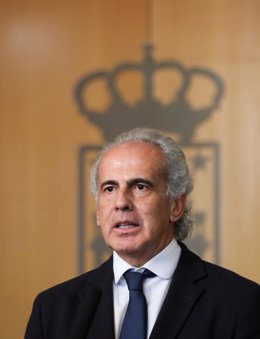 Archivo - El consejero de Sanidad de la Comunidad de Madrid, Enrique Ruiz Escudero