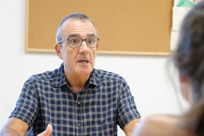 Archivo - El vicepresidente del Govern y conseller de Transición Energética, Sectores Productivos y Memoria Democrática, Juan Pedro Yllanes, en una entrevista concedida a Europa Press.