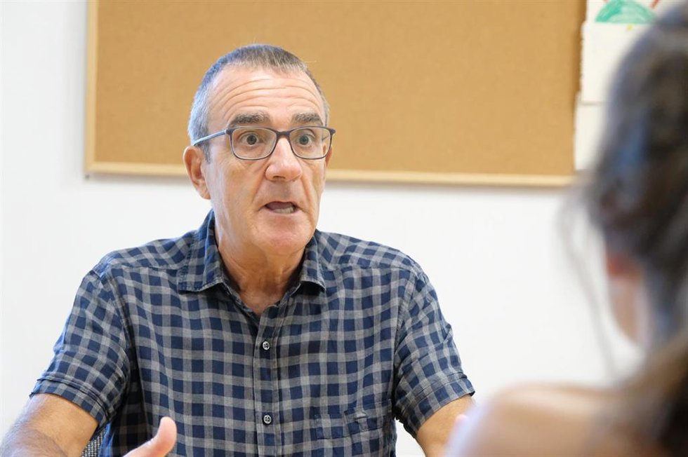 Archivo - El vicepresidente del Govern y conseller de Transición Energética, Sectores Productivos y Memoria Democrática, Juan Pedro Yllanes, en una entrevista concedida a Europa Press.