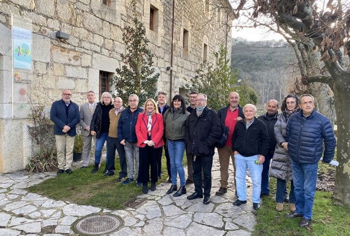 Reunión del Patronato del Parque Natural del Cañón del Río Lobos, en Soria.