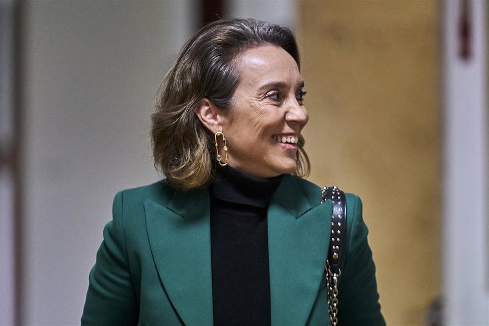 La portavoz parlamentaria del PP en el Congreso, Cuca Gamarra
