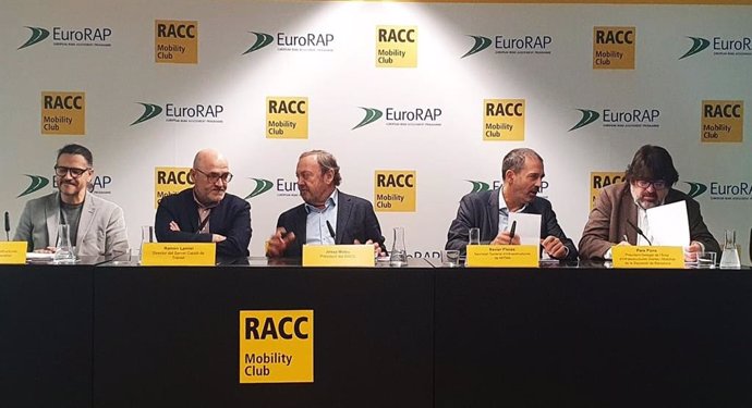 Presentación del estudio EuroRAPP 2022 sobre accidentalidad en la red viaria catalana, organizada por el RACC.