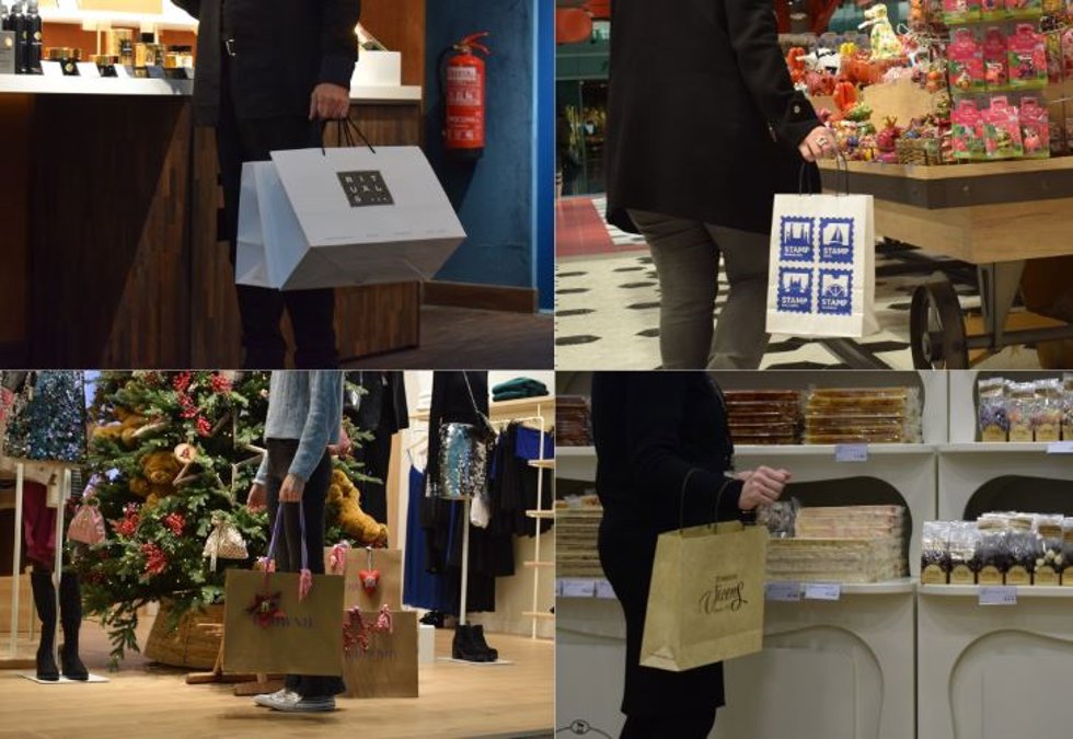Bolsas de comercios del Aeropuerto de Barcelona-El Prat