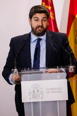 19-12-22 Acto De Inauguración De La Línea De Alta Velocidad, Madrid - Murcia Con La Presencia Del Presidente De La Región De Murcia, Fernando López Miras