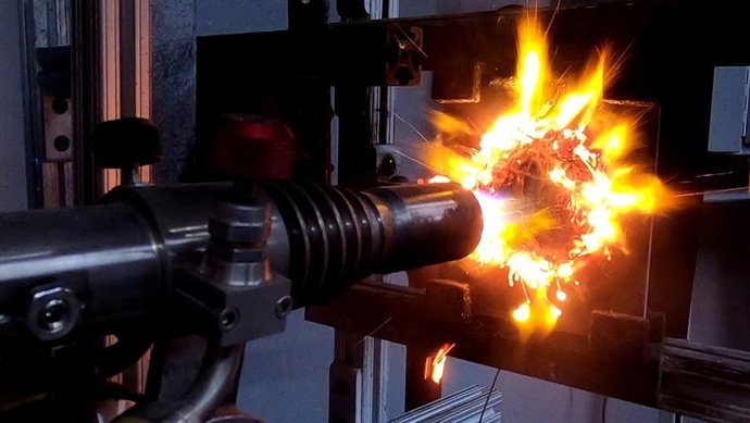 Battery enclosures, and the material they are made from, play a critical role in electric vehicle safety. The UL Solutions Torch and Grit (TaG) test method incorporates small-scale testing that helps predict material performance in a thermal runaway eve