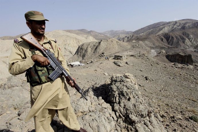 Un militar paquistaní en una imagen de archivo