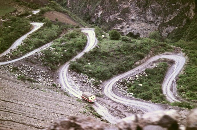 Carretera en Perú
