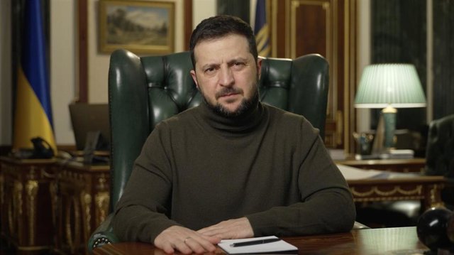 Volodimir Zelenski, presidente de Ucrania