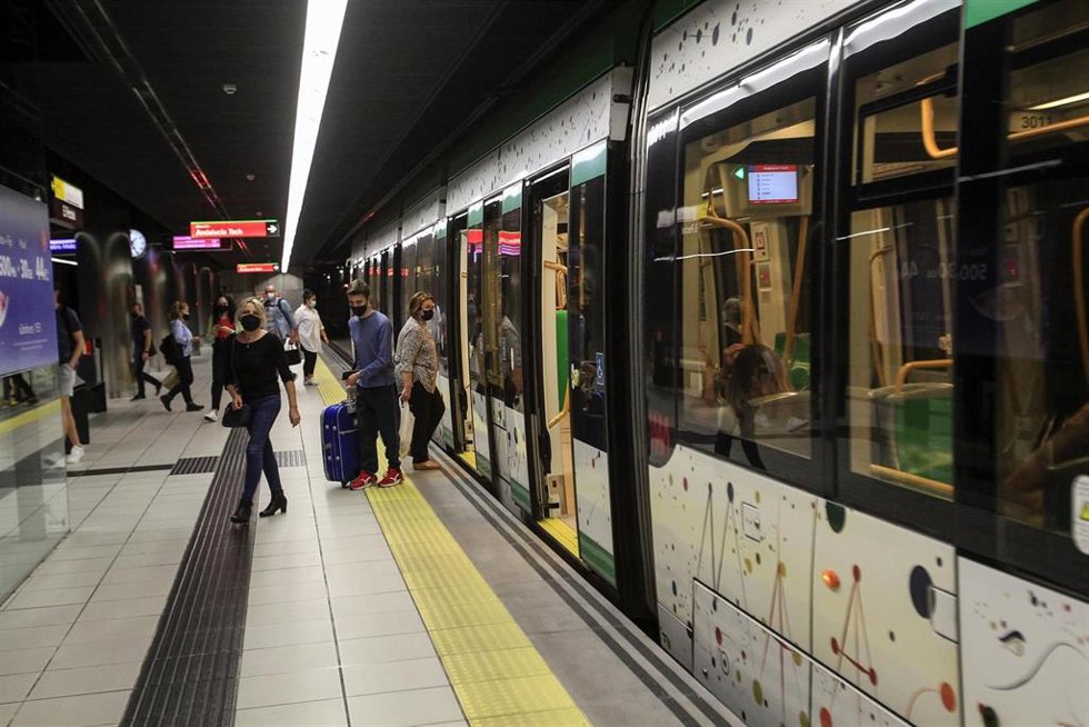 Metro de Málaga en una imagen de archivo 