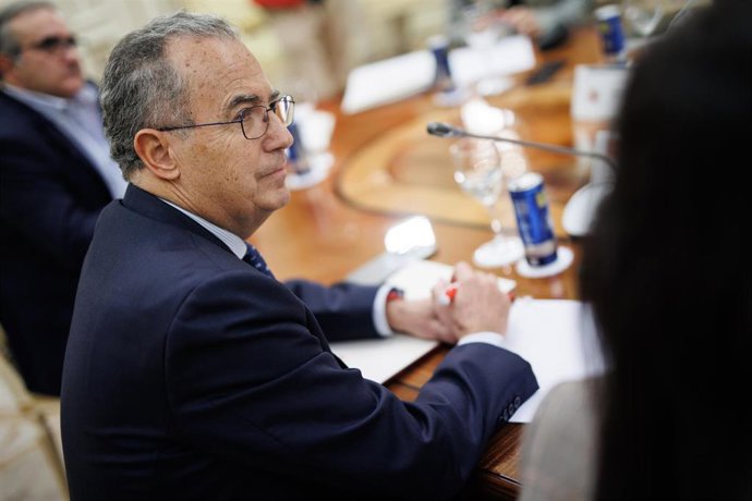 El vicepresidente y consejero de Educación y Universidades, Enrique Ossorio. Archivo.