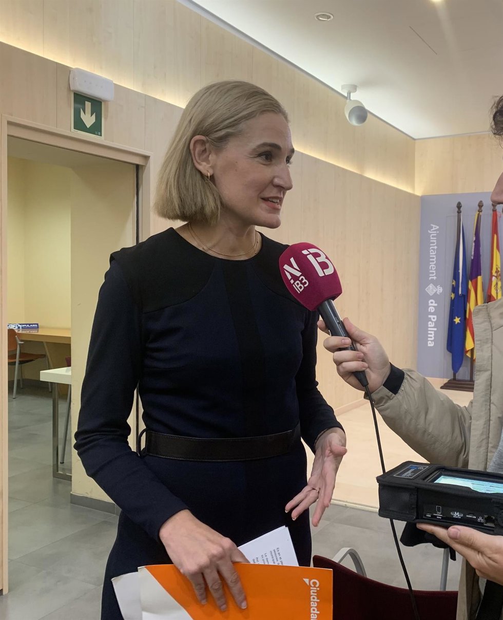 La portavoz de Cs en Cort, Eva Pomar.