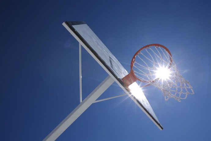 Archivo - Pista polideportiva.