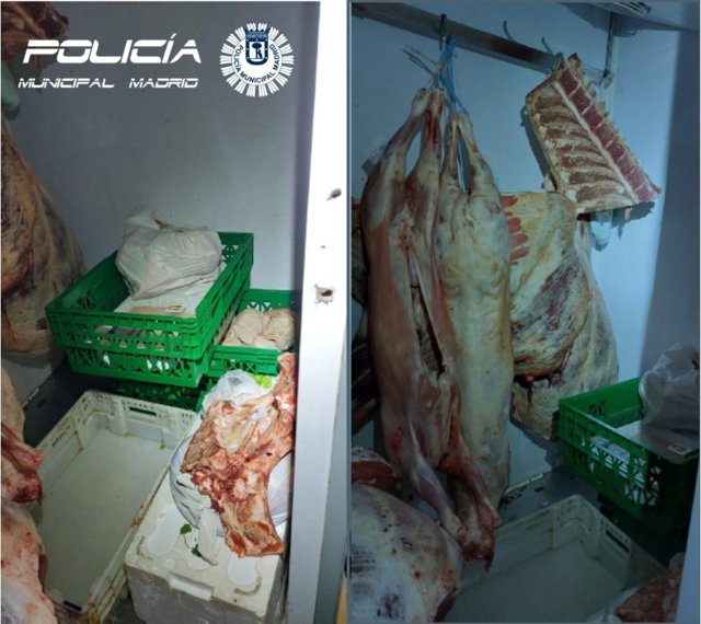 Detectan una carnicería en unas condiciones higiénicos lamentables en Fuencarral