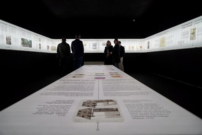 La Concepción cuenta con un espacio expositivo que propone un recorrido por la historia de la flora de Málaga