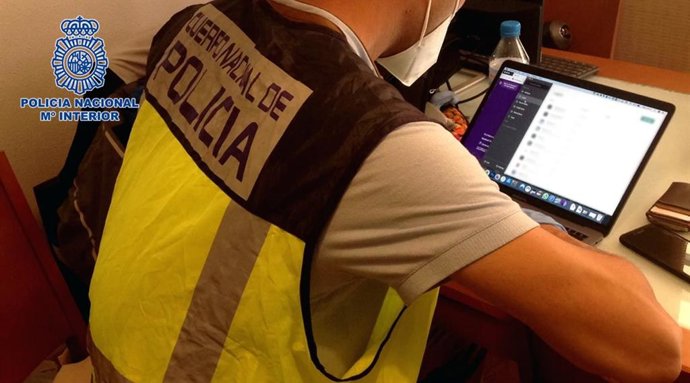 La operación de la Policía Nacional se salda con dos detenidos y con una tercera persona investigada.