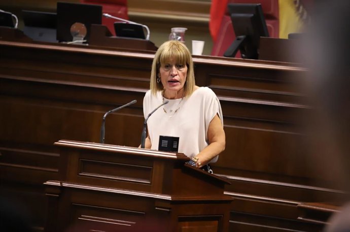 Archivo - Esther González, diputada de NC