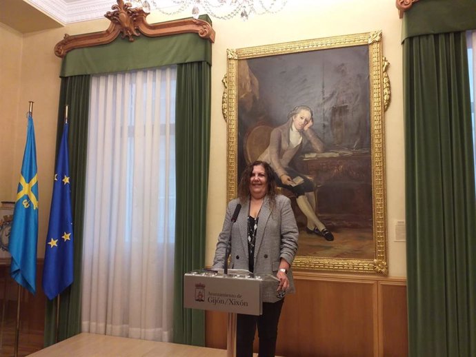 Marina Pineda, concejala de Hacienda en el Ayuntamiento de Gijón