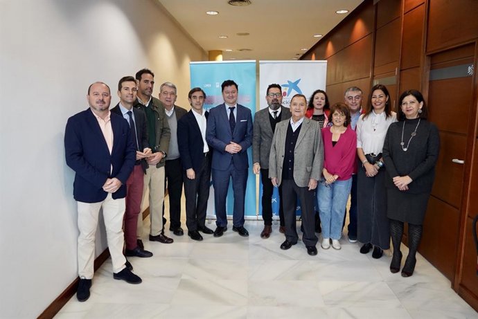 Presentación de 'Una Navidad solidaria por las personas mayores de Málaga'