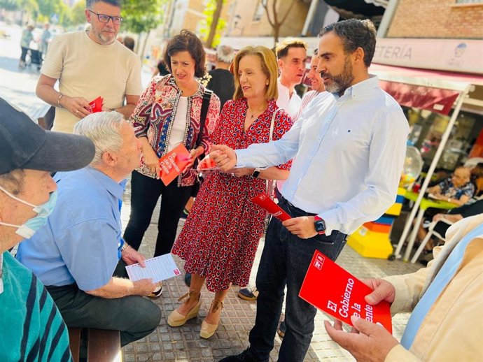 El portavoz municipal del PSOE, Daniel Pérez,