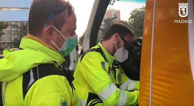 Efectivos de Samur-Protección Civil.