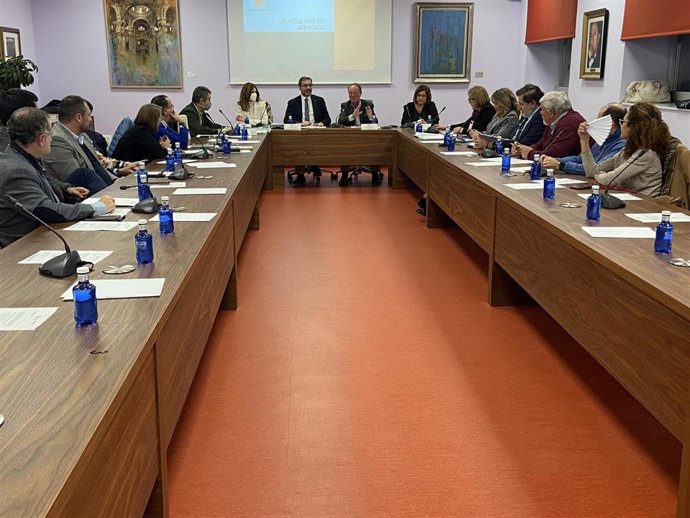 Pleno del consejo social de la UJA para la aprobación del presupuesto de 2023