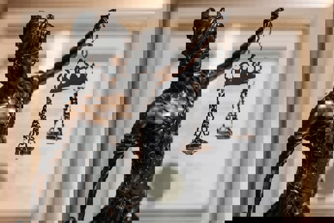 Foto de archivo de justicia