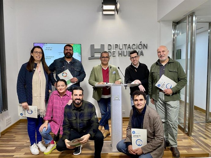 Presentación del proyecto de sensibilización 'Fomentando los valores de la Solidaridad en la provincia de Huelva' en Diputación.