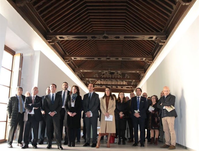 Inauguración del Hospital Provincial Santa María Magdalena tras la restauración de la Diputación de Almería.