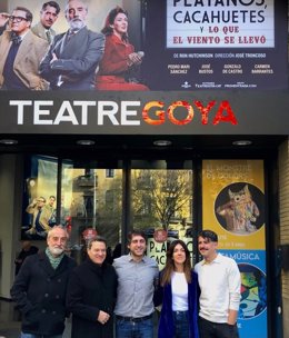 El Teatre Goya de Barcelona estrena este viernes 'Plátanos, cacahuetes y lo que el viento se llevó'