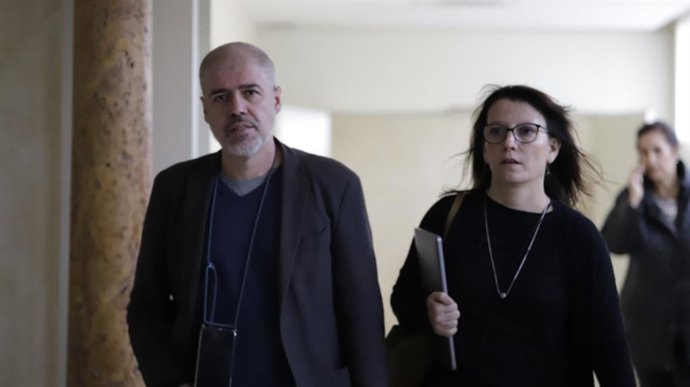 El secretario general de CCOO, Unai Sordo, en el Consejo de Dirección celebrado en Toledo.