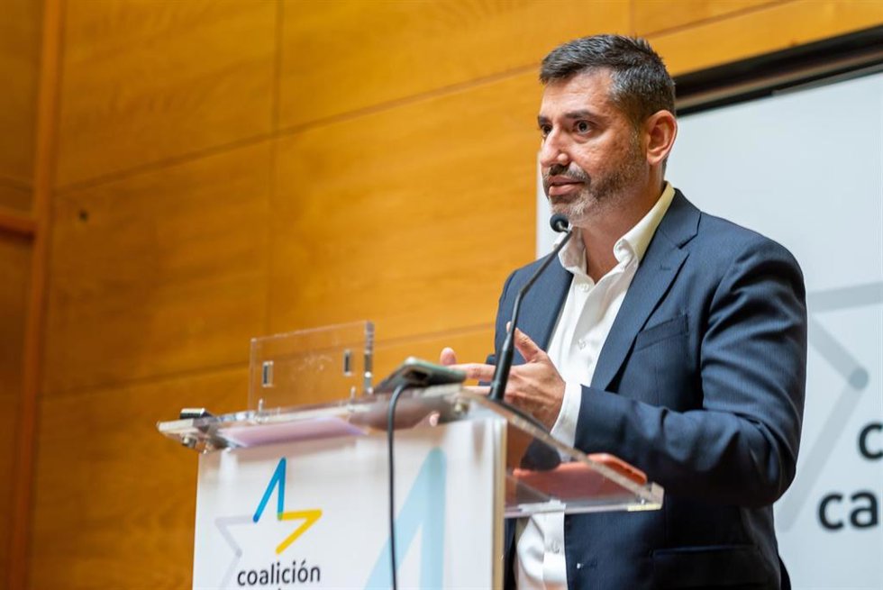 El portavoz de CC en San Bartolomé de Tirajana, Alejandro Marichal
