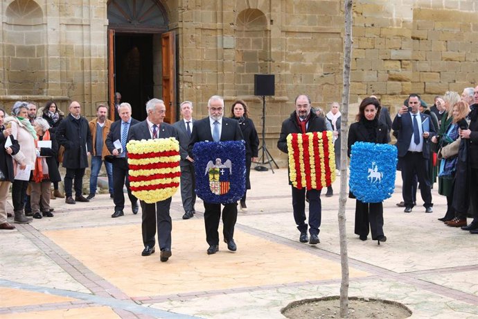 El acto ha tenido lugar en la iglesia de Santa María de la Corona de Ejea de los Caballeros.