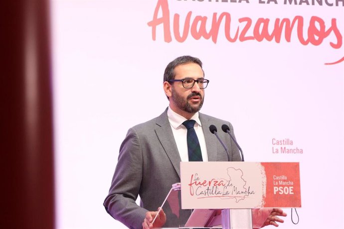 El secretario de Organización del PSOE de Castilla-La Mancha y diputado nacional, Sergio Gutiérrez.