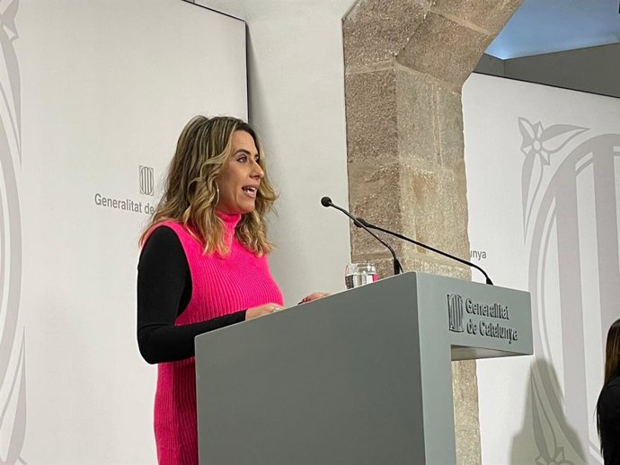 La portaveu del Govern, Patrícia Plaja