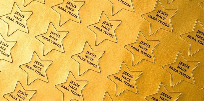 Archivo - Estrellas adhesivas de 'Sembradores de estrellas'.