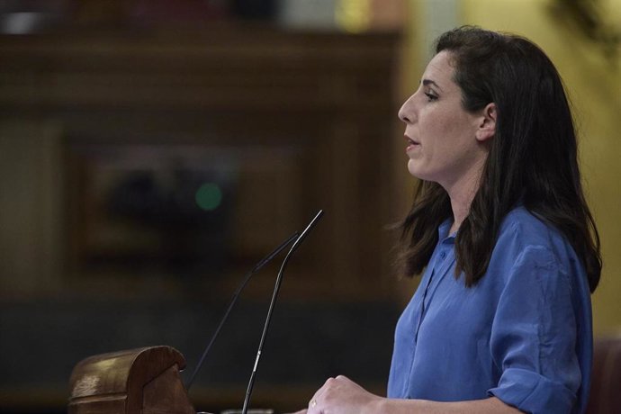 Archivo - La diputada de Vox, Rocío de Meer