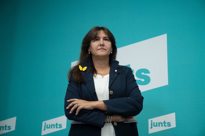 Archivo - La presidenta de Junts, Laura Borrs