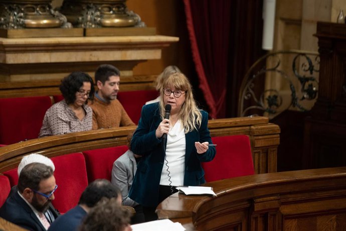 La consellera de Cultura, Natlia Garriga