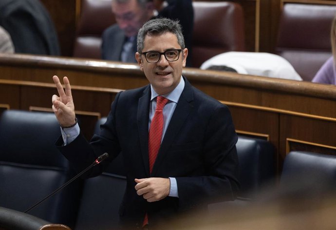 El ministro de la Presidencia, Relaciones con las Cortes y Memoria Democrática, Félix Bolaños.